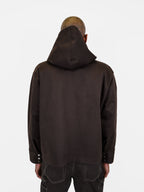 The "Marrakesh" Hooded Jacket - Soil Brown