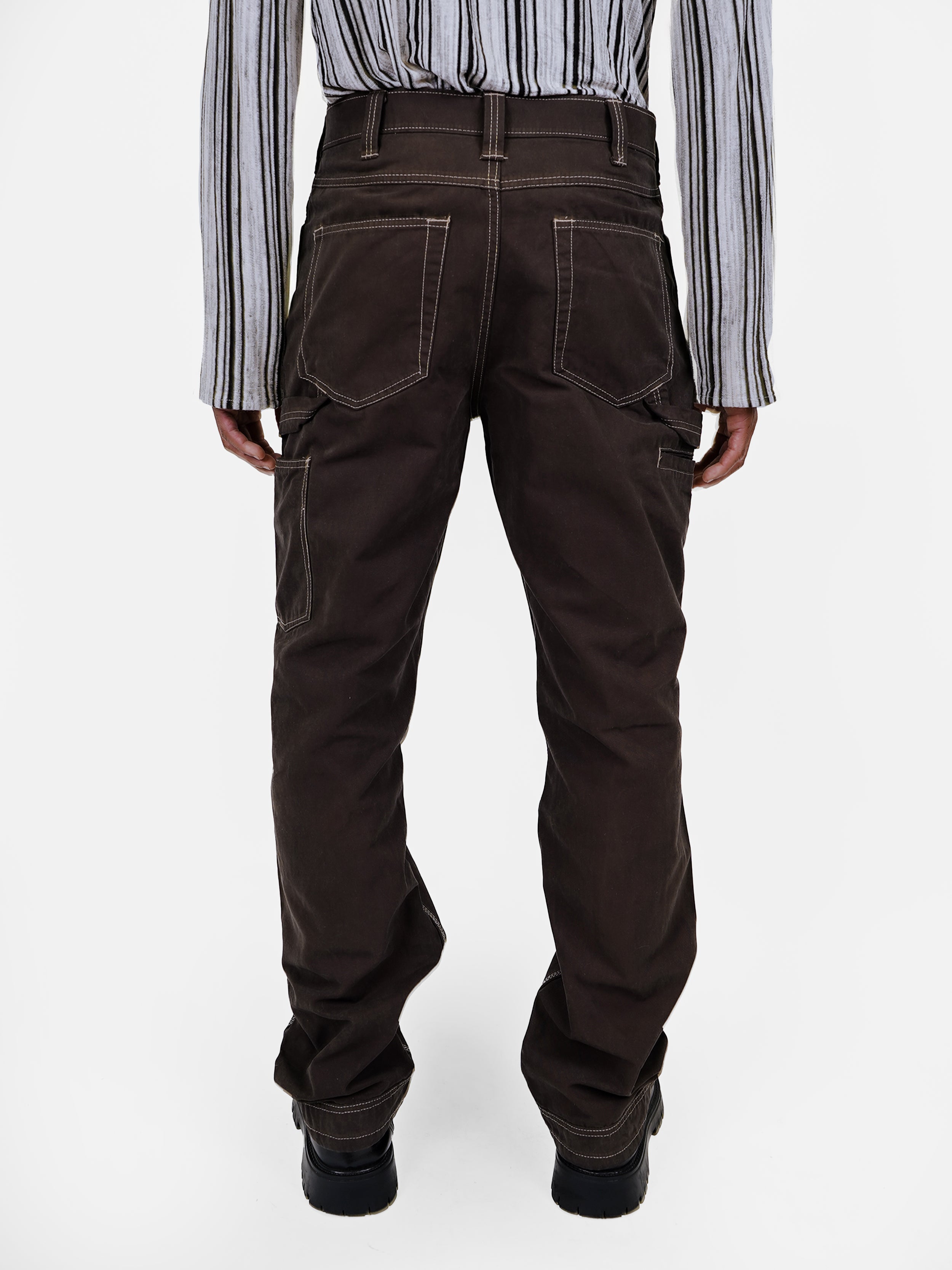 The "Mud" Carpenter Pants -  Soil Brown