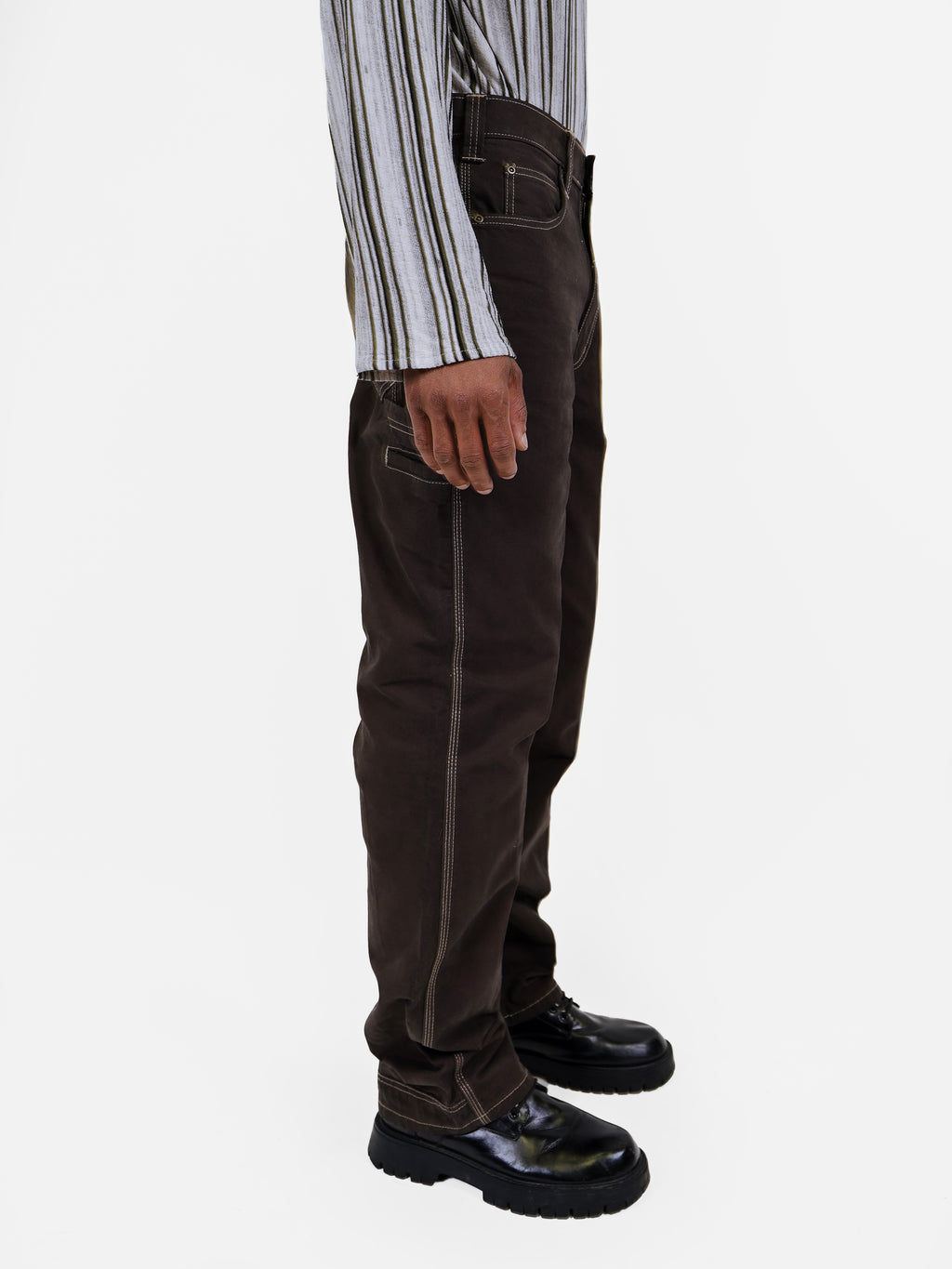 The "Mud" Carpenter Pants -  Soil Brown