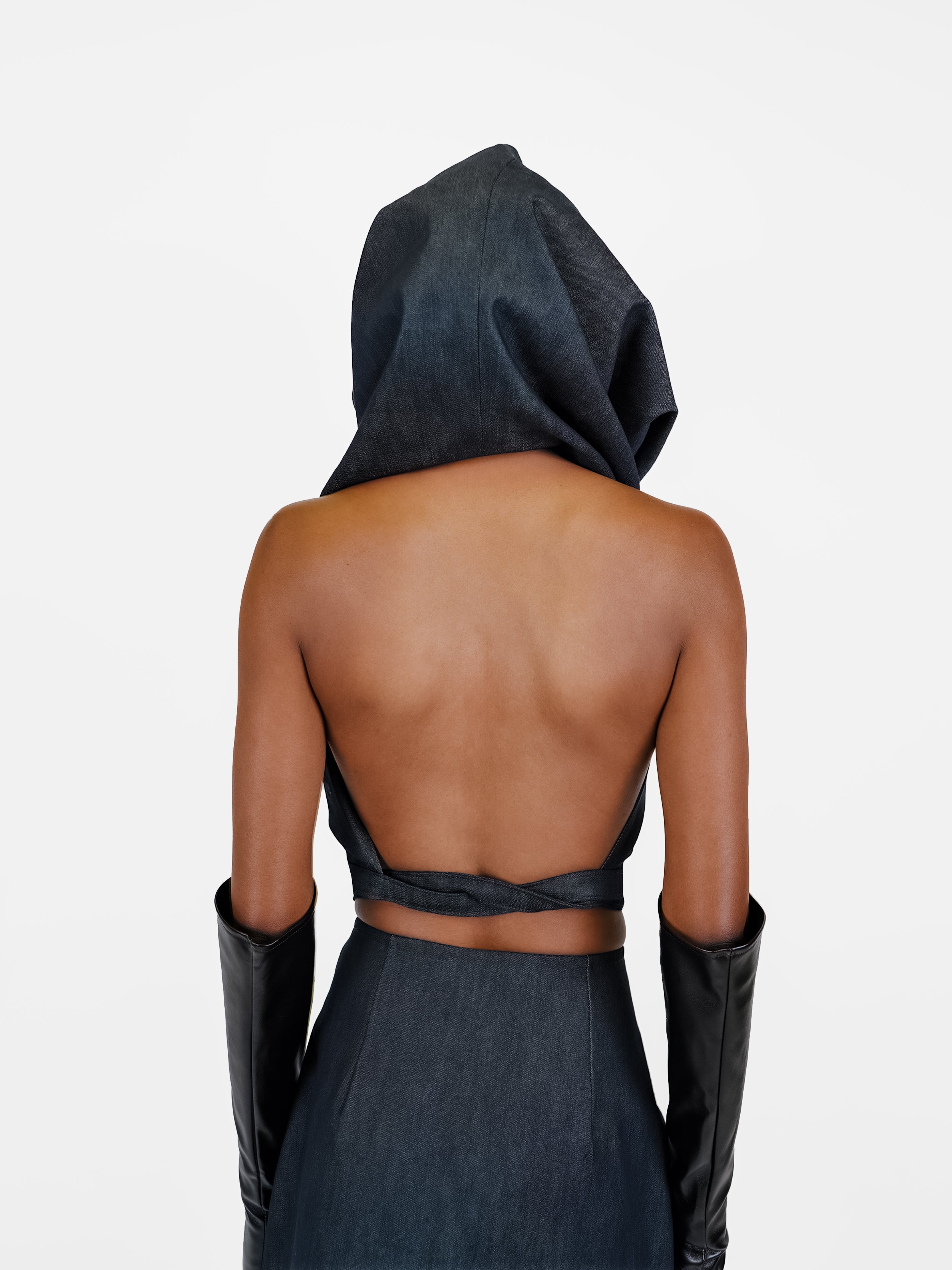 The "Zoe" Vest - Dark Indigo