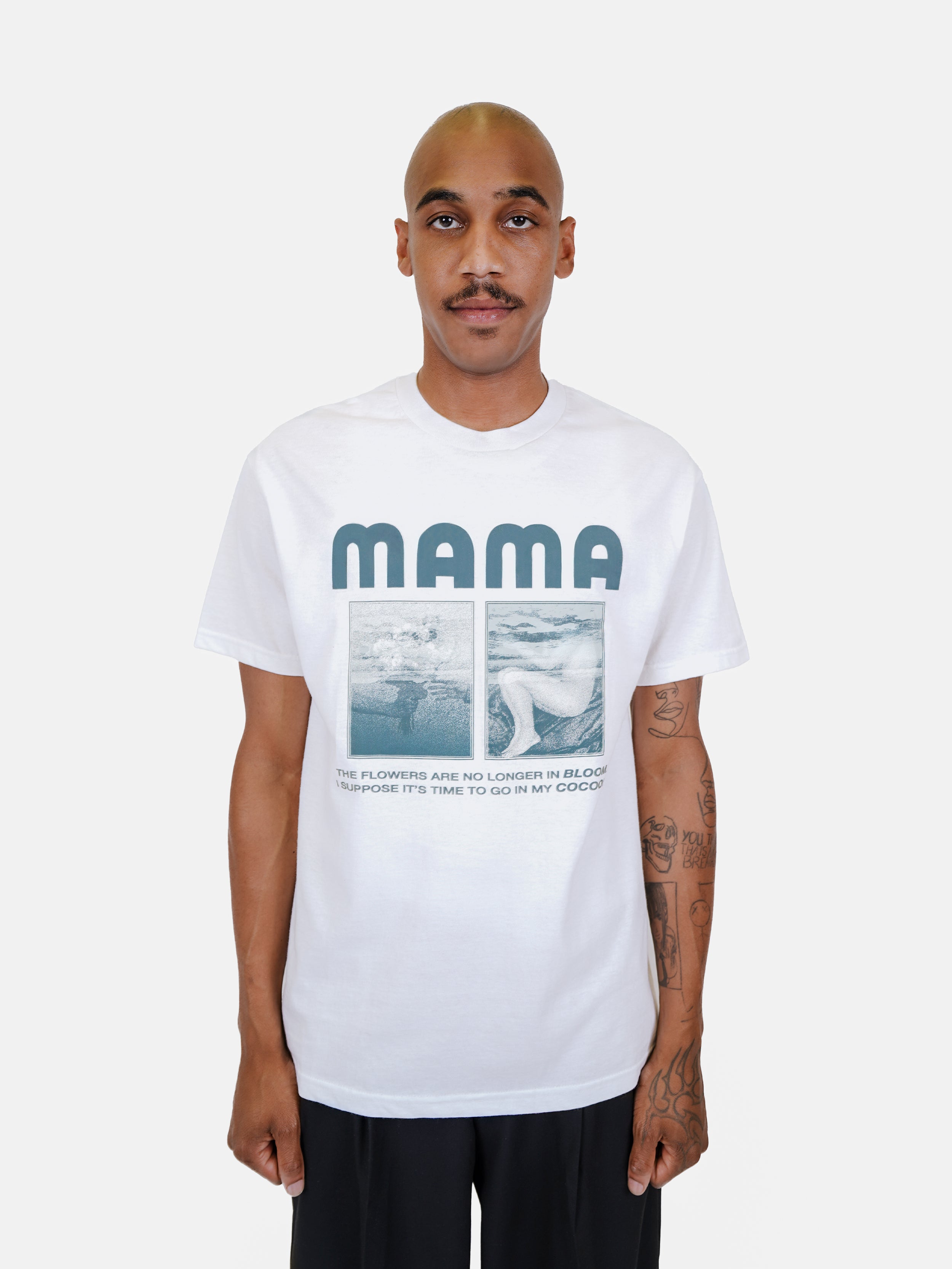 Cocoon Tee - White